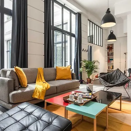Apartment Outstanding Artist Loft - 6 Guests - Marais And Canal Paris